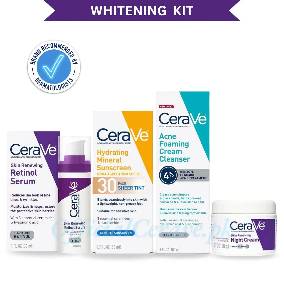 CeraVe 4-in-1 Skincare Bundle
